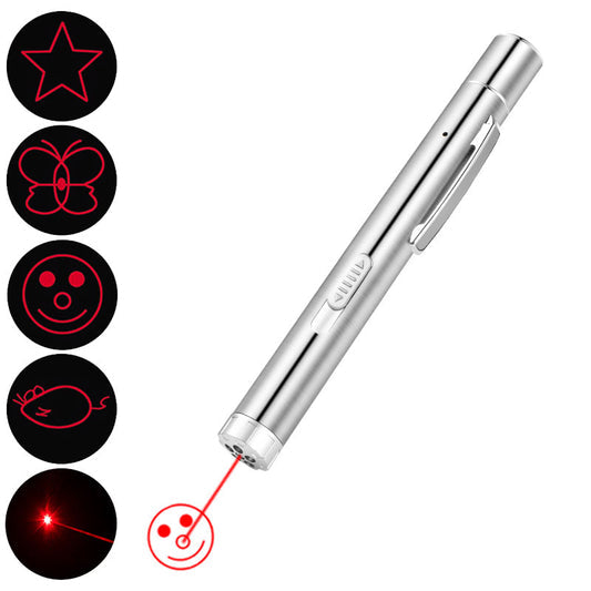 Laser Funny Cat Stick Pen Light Rotation Pattern