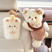 Teddy Bear Car Tissue Box Holder