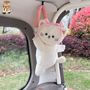 PawHug™ Cat & Panda Car Tissue Holder