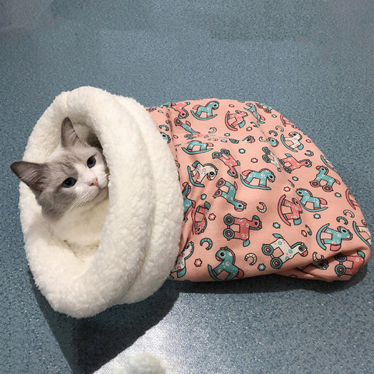 Pets Love Journey Cat Sleeping Bag