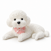 Dashboard Buddy puppy - White