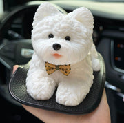 Dashboard Buddy puppy - White Medium-sized West Highland