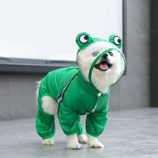 Dog Raincoat Hooded