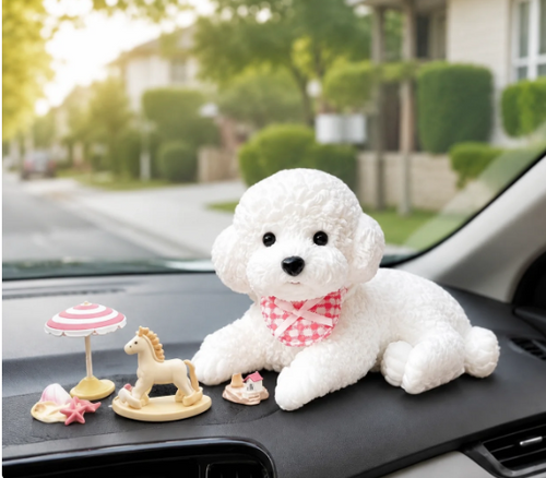 Dashboard Buddy – Adorable Bobble Puppy