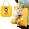 Pets Love Journey Canvas Pet Carrier Bag