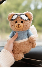 Teddy bear hanging car accessory