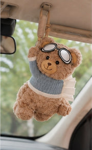 Cute teddy bear lifestyle car accessory